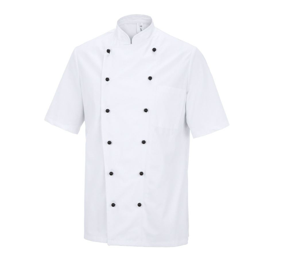 Shirts, Pullover & more: Chefs Jacket Budapest + white