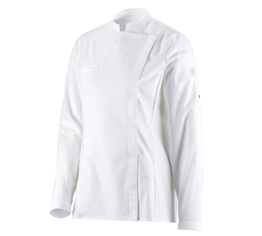Topics: e.s. Chef's shirt, ladies' + white