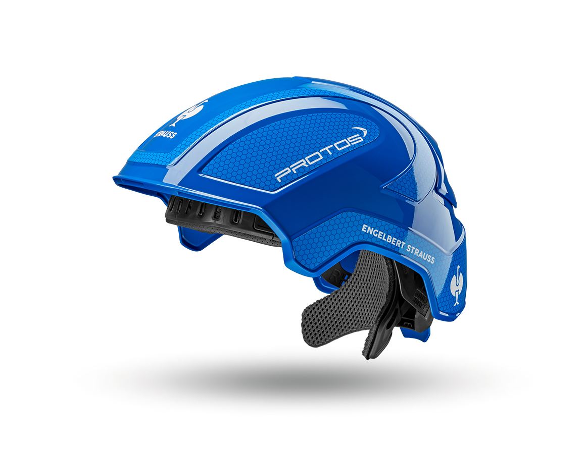 Hard Hats: e.s. Work helmet Protos® + blue/gentianblue