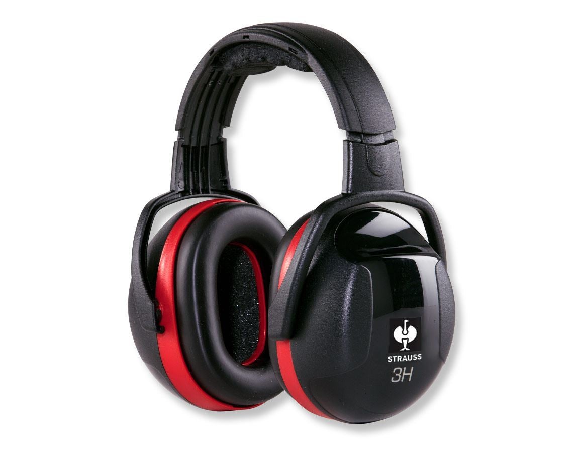 Ear Defenders: e.s. Protector cups 3H + red