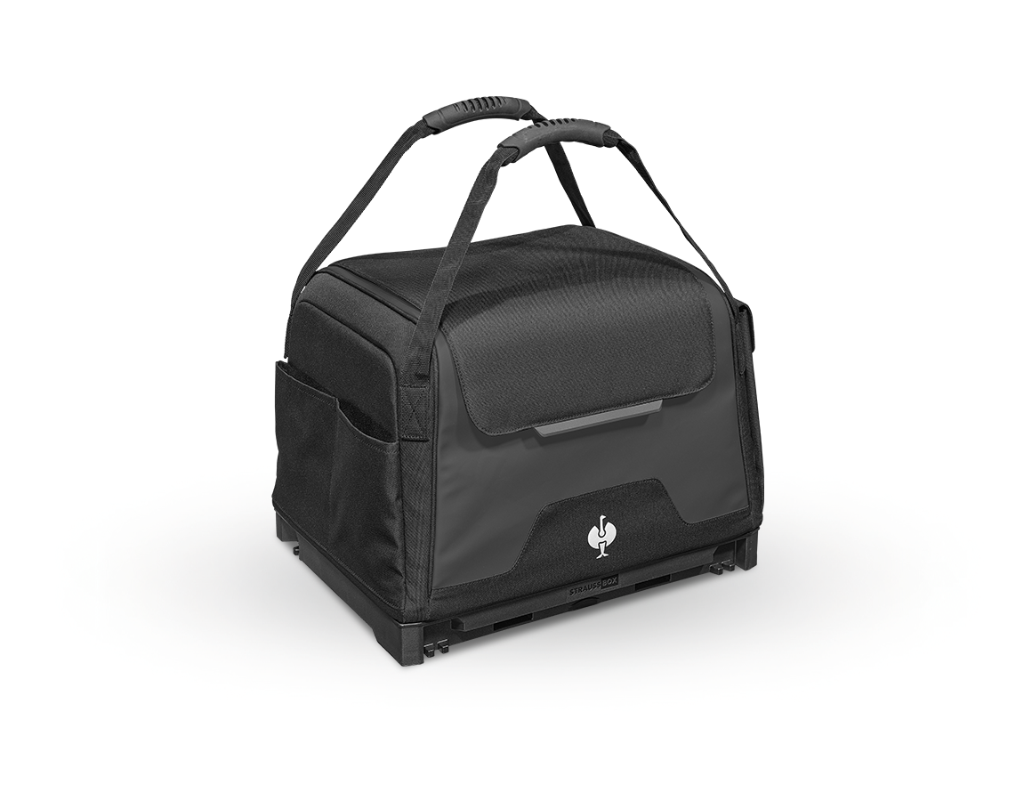 Gift Idea: STRAUSSbox tool bag, closed + black
