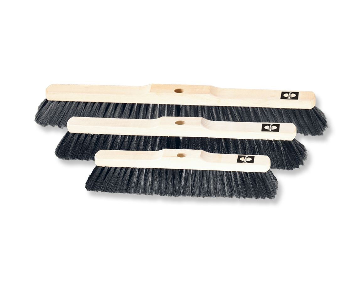 Brooms | Brushes | Scrubbers: Horsehair Floor Broom/Handle Hole