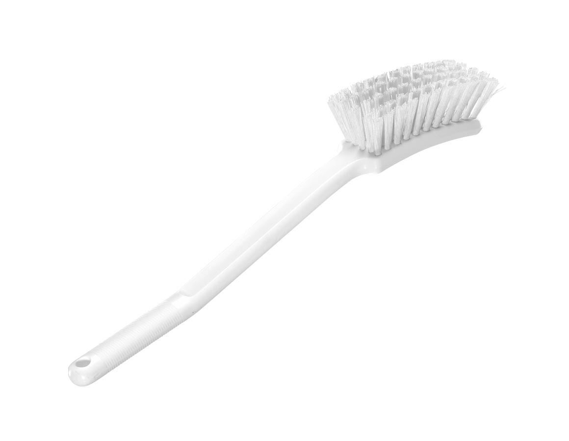 Brooms | Brushes | Scrubbers: Long-handled hand brush + transparent