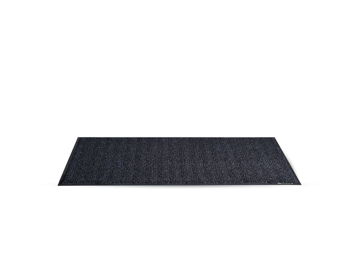 Floor mats: Dirt-trap mat brush + black/lightgrey