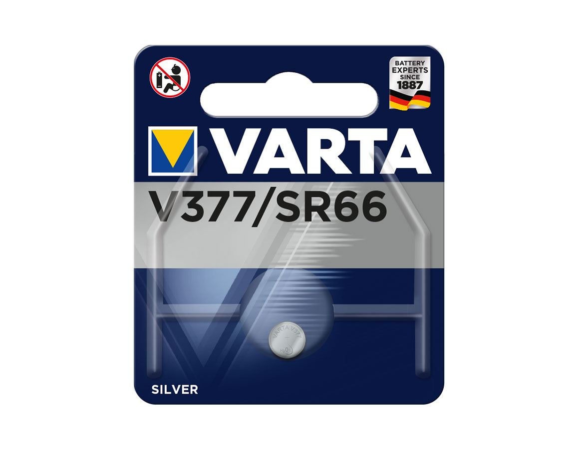 Electronics: VARTA button cells V377/SR66