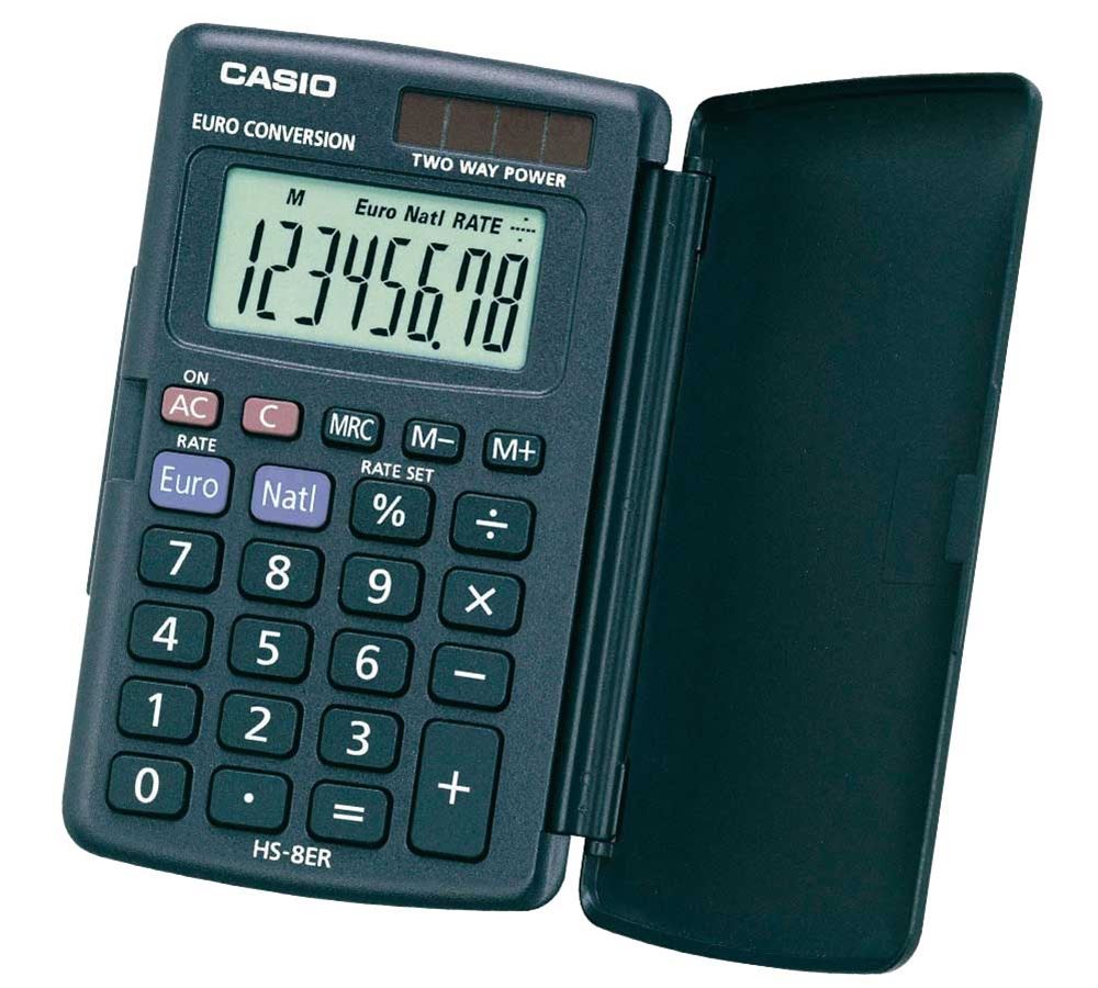 Office equipment: CASIO HS-8ER, SUPER-TECH