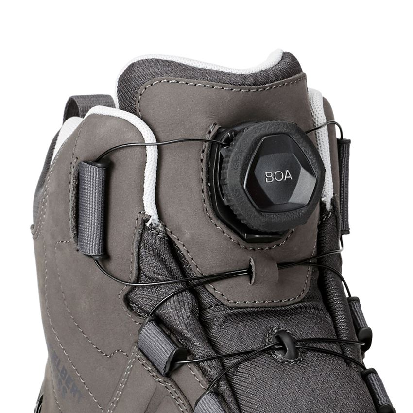 O2: e.s. O2 Work shoes Tethys mid + anthracite 2