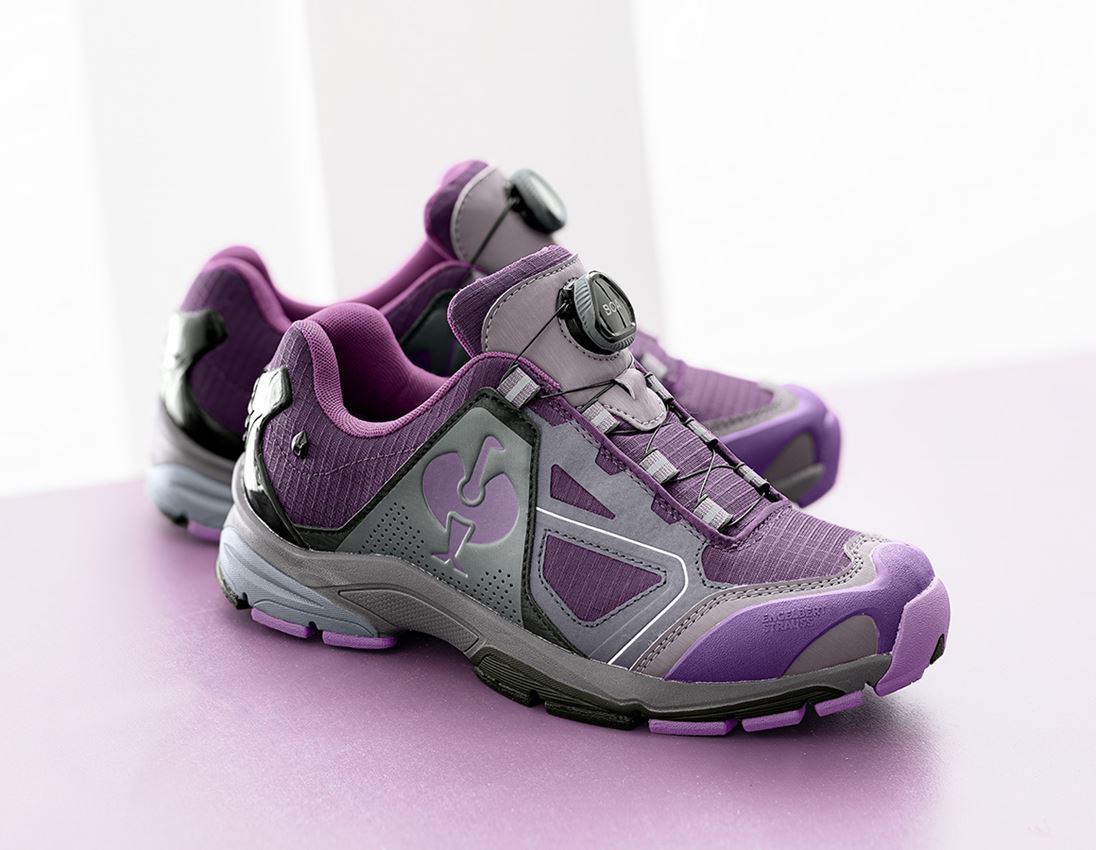 Footwear: O2 Work shoes e.s. Minkar II + violet