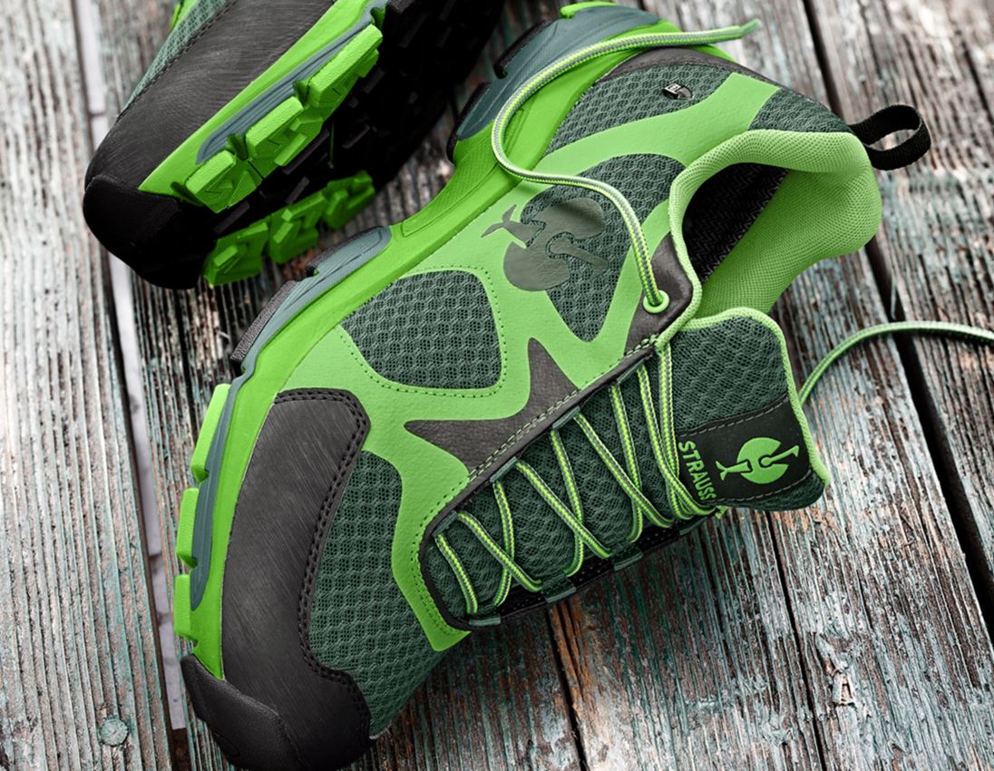 O2: O2 Work shoes e.s. Thebe II + green/seagreen
