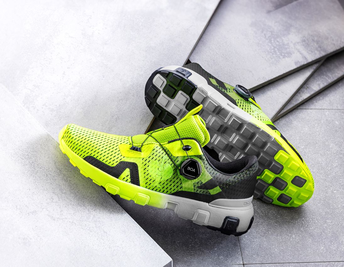 Footwear: Allround shoes e.s. Toledo low + high-vis yellow/black