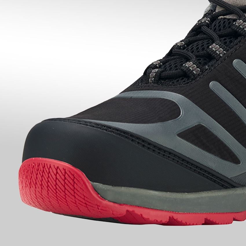Safety Trainers: S1 Safety shoes Tripoli + black/grey 2