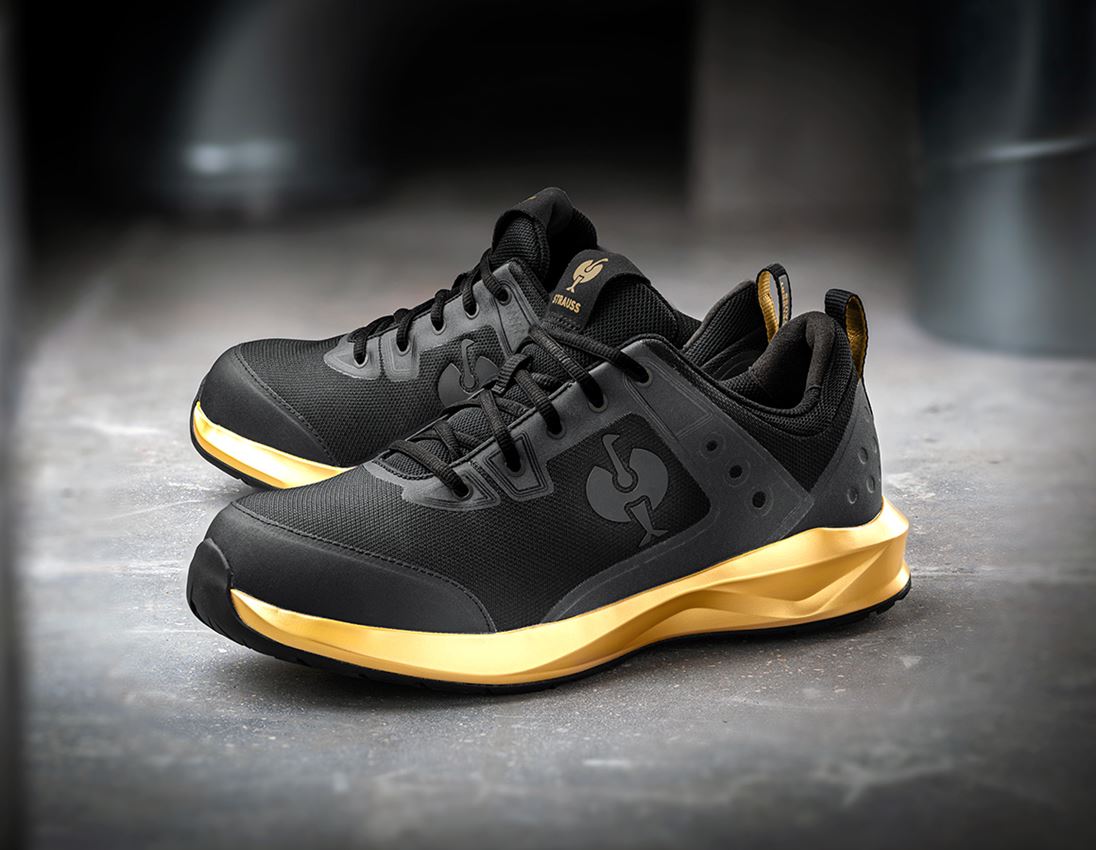 S1: S1 Safety shoes e.s. Hades II + black/gold