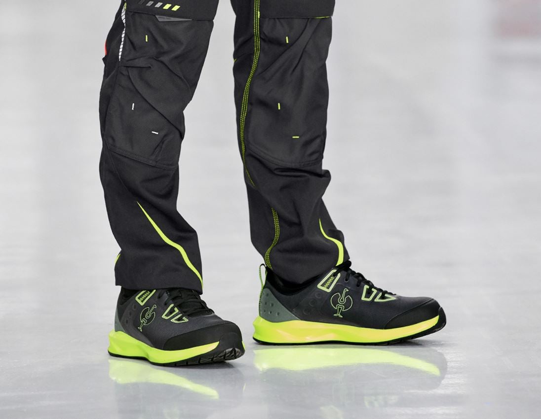 S1: S1 Safety shoes e.s. Hades II + black/high-vis yellow 1