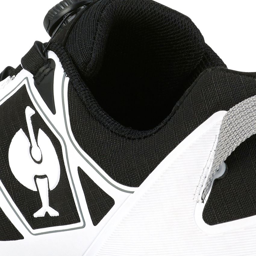 Safety Trainers: S1 Safety shoes e.s. Baham II low + black/white 2