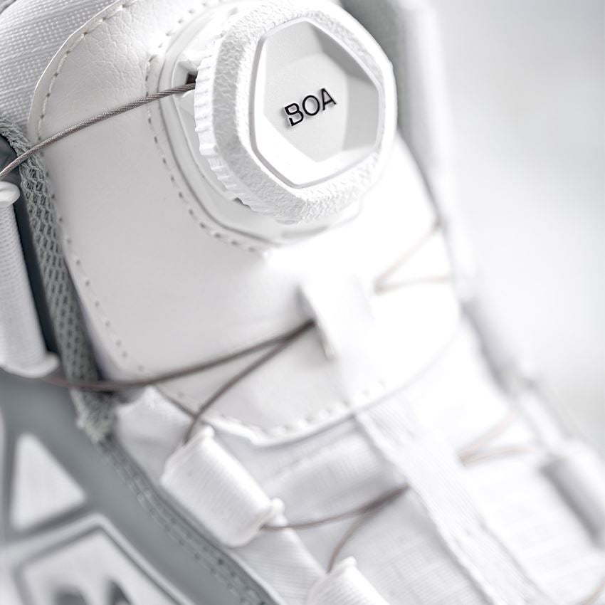 S1P: S1P Safety boots e.s. Baham II mid + white/platinum 2