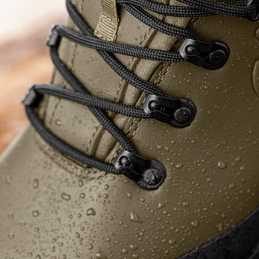 S2: e.s. S2 Forestry safety boots Triton + mudgreen 2