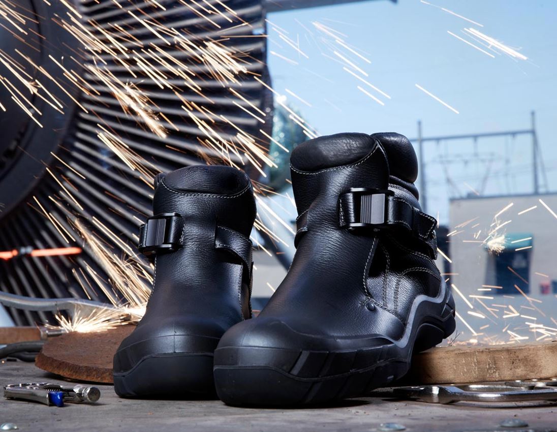 S3: e.s. S3 Welder's safety boots Pleione + black