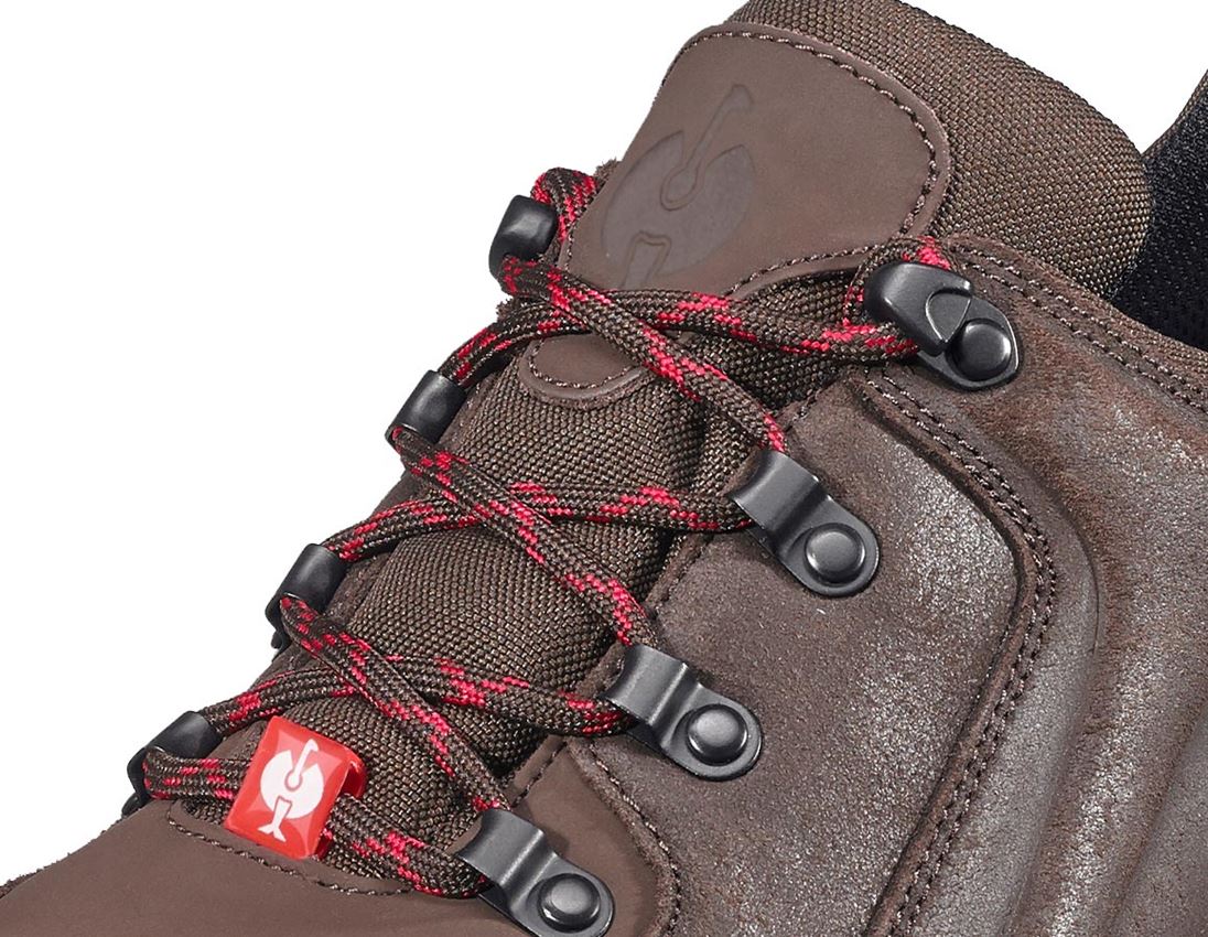 S3: e.s. S3 Safety shoes Siom-x12 low + chestnut 2