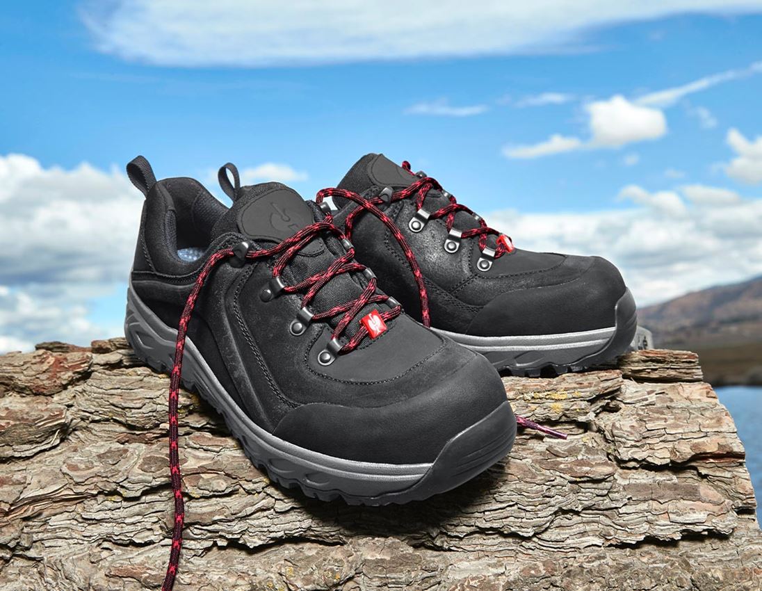 S3: e.s. S3 Safety shoes Siom-x12 low + black