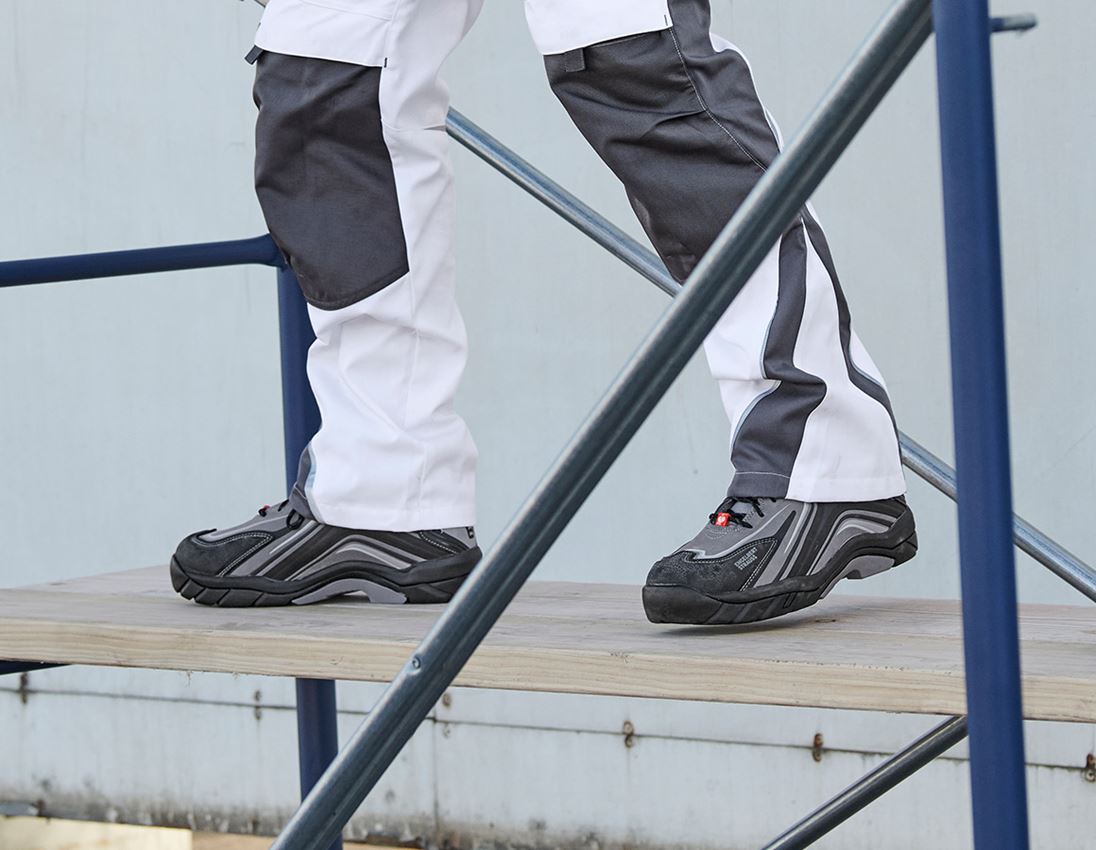 Safety Trainers: e.s. S3 Safety shoes Cursa + platinum/anthracite 1