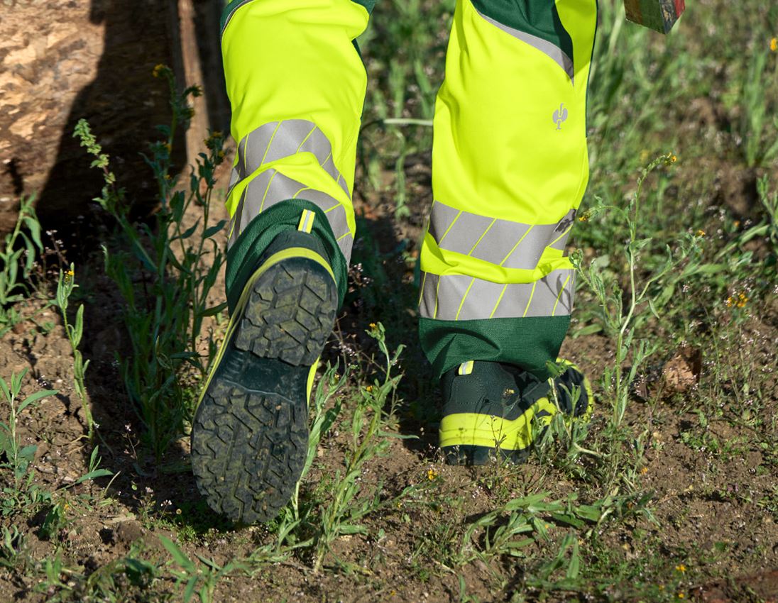 S3: S3 Safety shoes e.s. Kastra II low + green/high-vis yellow 2