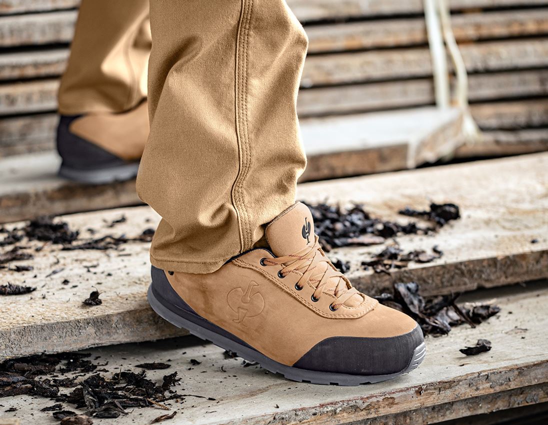 Safety Trainers: S7L Safety shoes e.s. Thyone II + almondbrown/black 1
