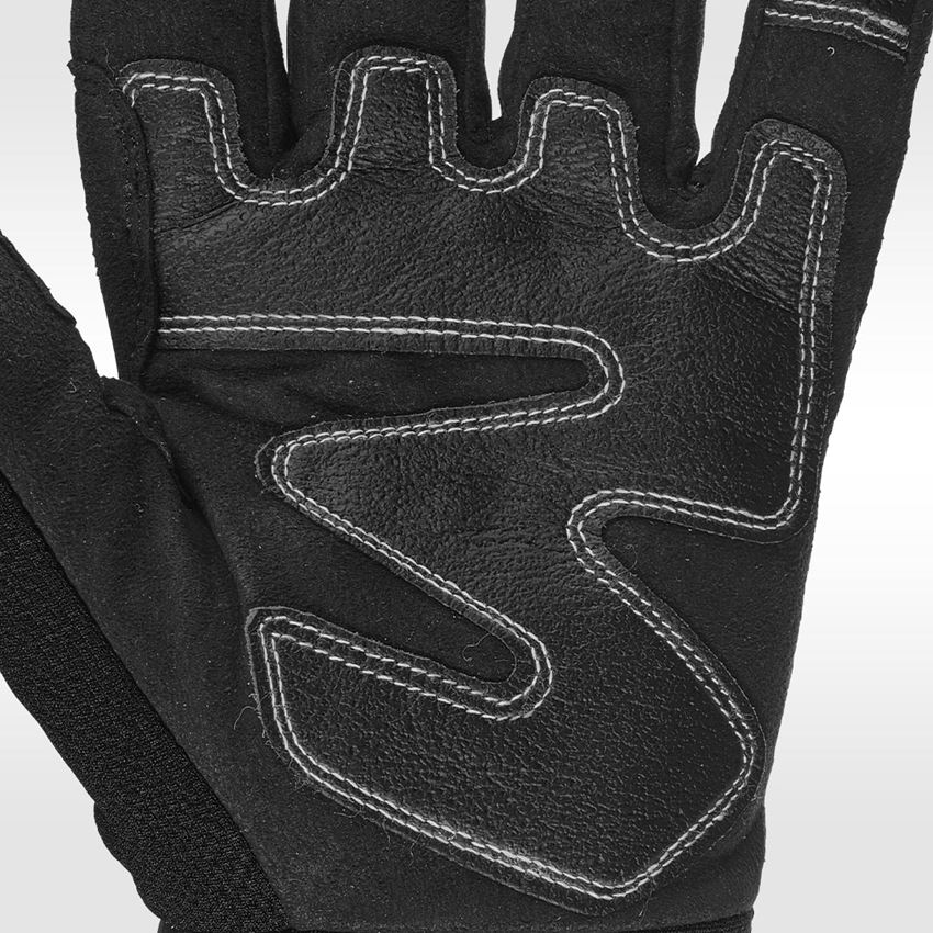 Hybrid: e.s. Mechanic's winter gloves Mirage Ice + black/grey 2
