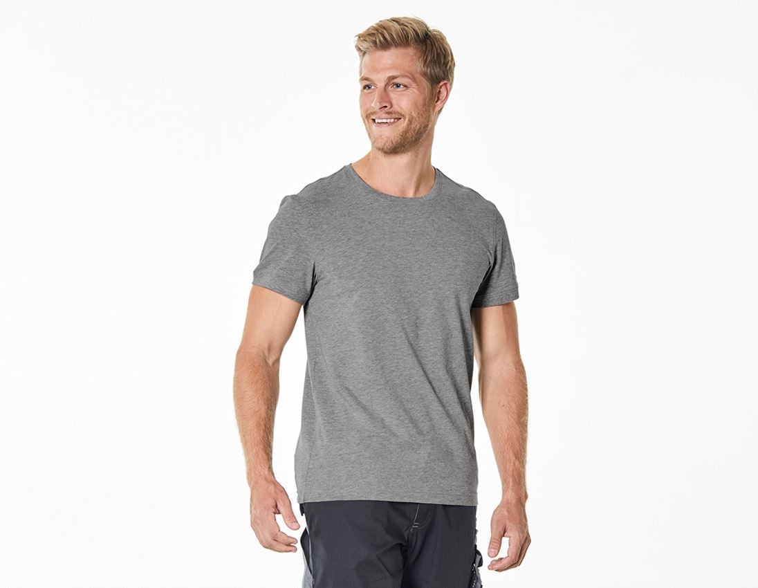 Joiners / Carpenters: e.s. T-shirt cotton stretch + grey melange 3