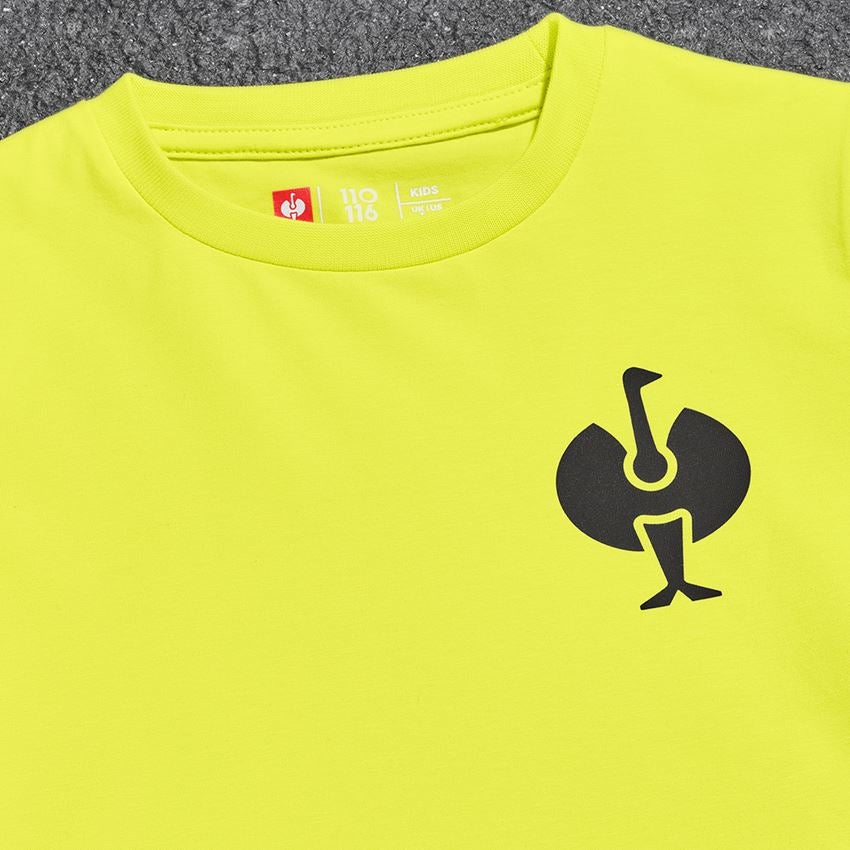 Topics: T-Shirt e.s.trail, children's + acid yellow/black 2