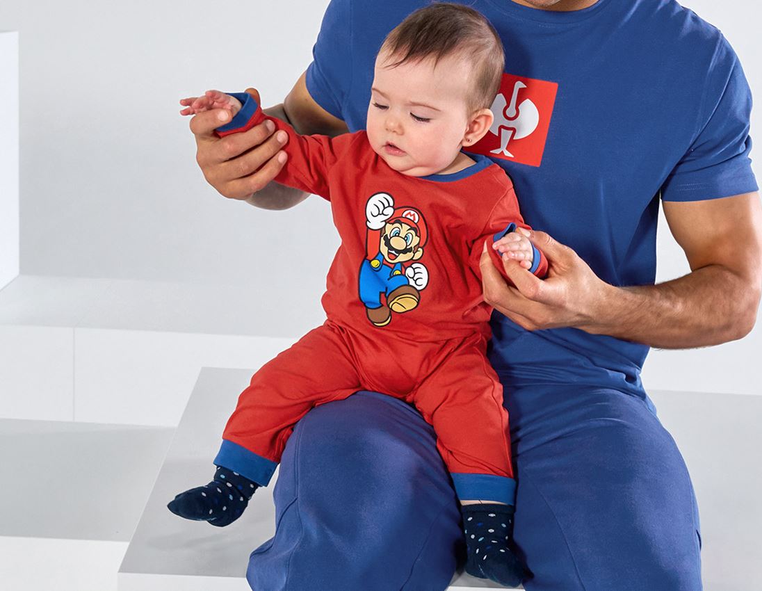Collaborations: Super Mario Baby Bodysuit + straussred 1