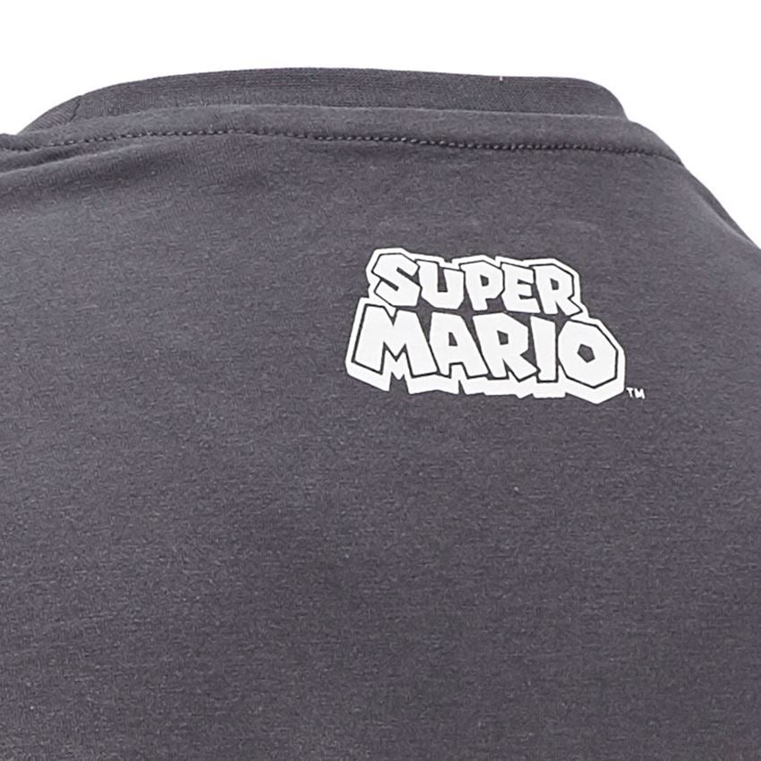 Shirts, Pullover & more: Super Mario T-Shirt, men's + anthracite 2