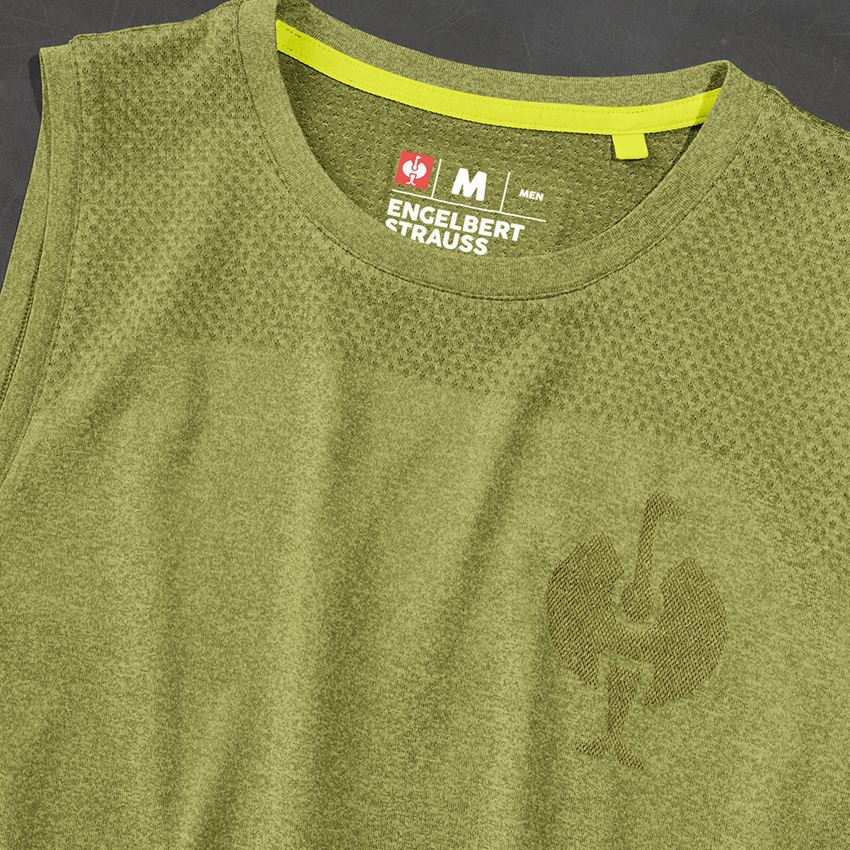Clothing: Athletics-shirt seamless e.s.trail + junipergreen melange 2