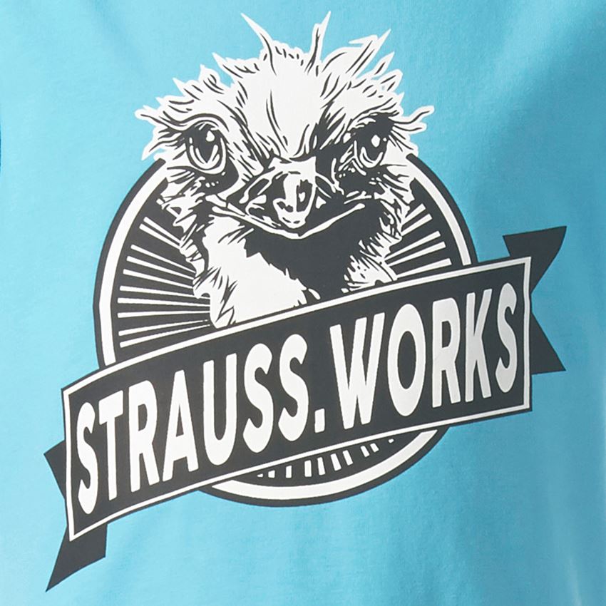 Clothing: e.s. T-shirt strauss works, children's + lapisturquoise 2