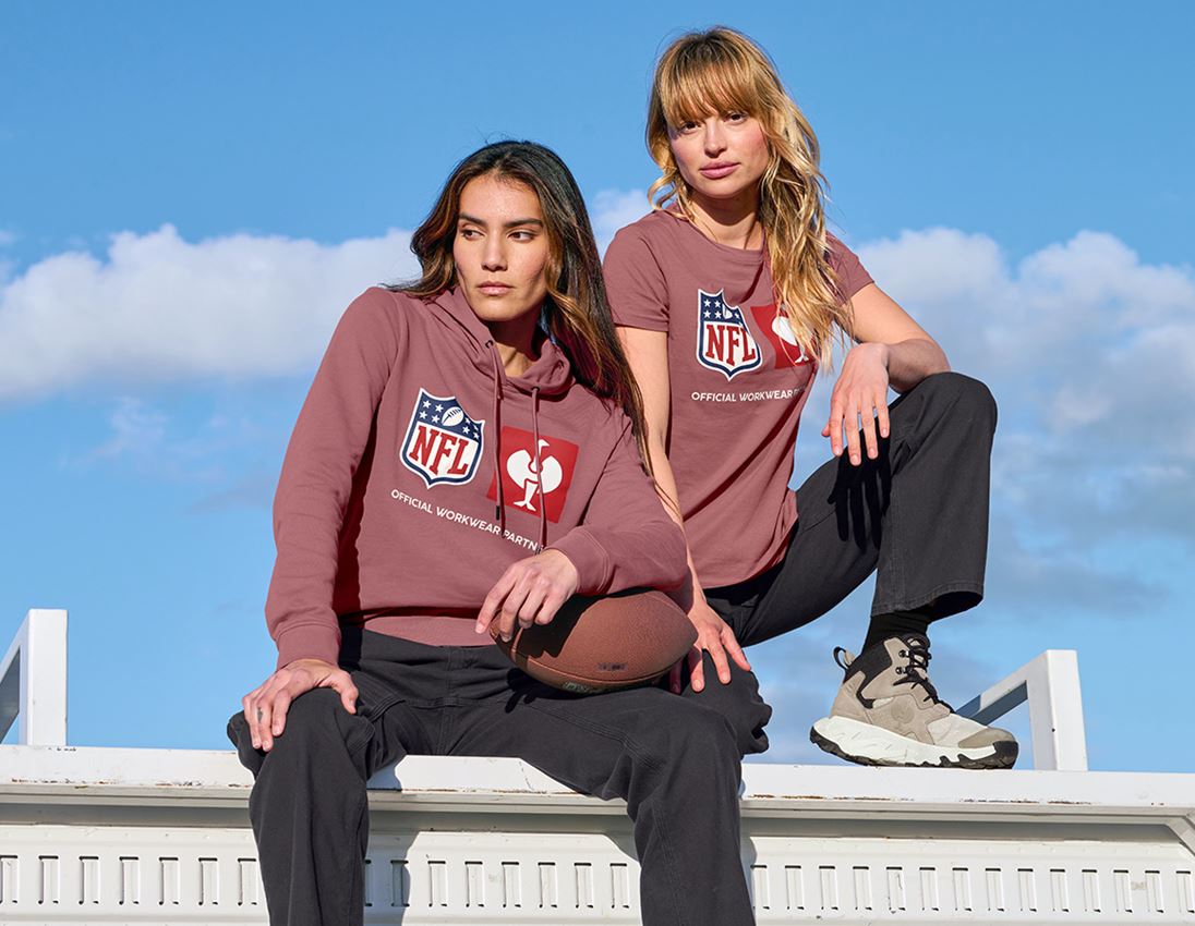 Collaborations: NFL T-Shirt cotton, ladies + oxidred 3