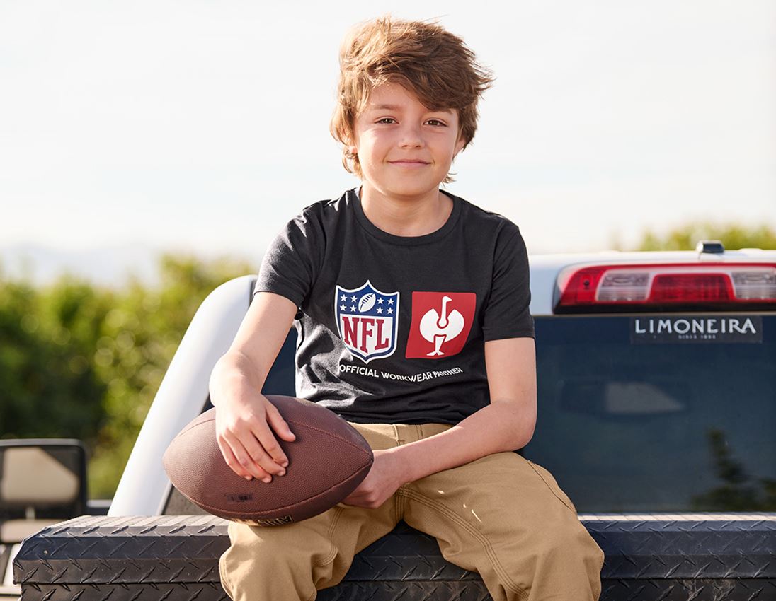 Collaborations: NFL T-Shirt cotton, kids + black 3