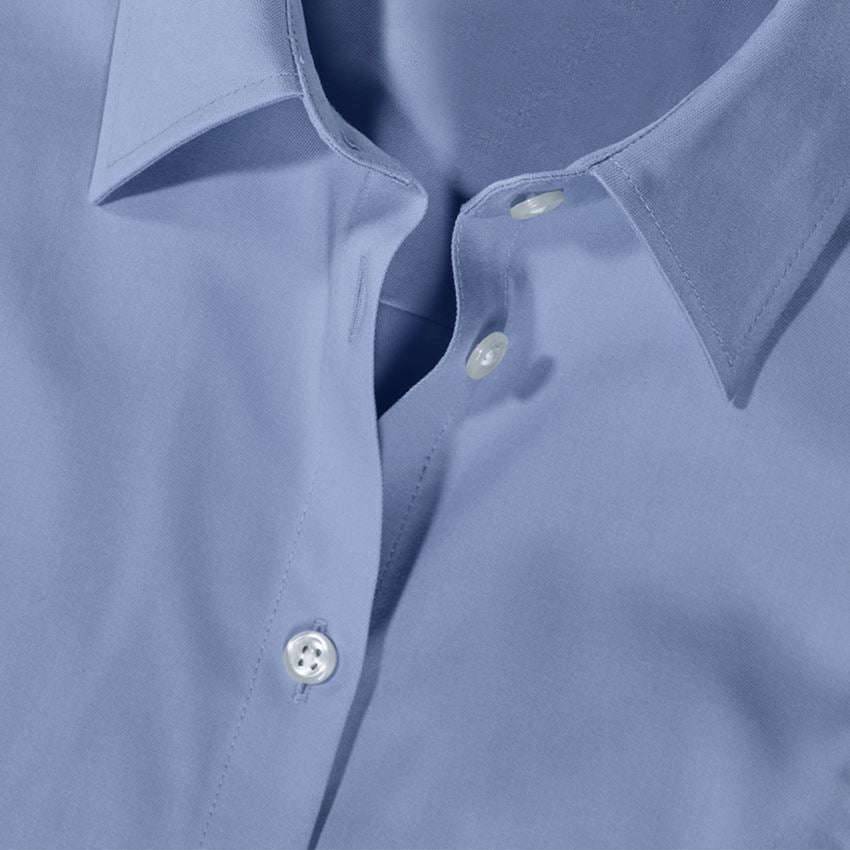 Shirts, Pullover & more: e.s. Business blouse cotton str. lad. regular fit + frostblue 2