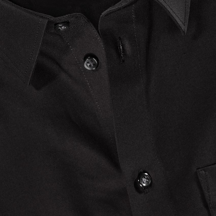 Topics: e.s. Business shirt cotton stretch, comfort fit + black 3