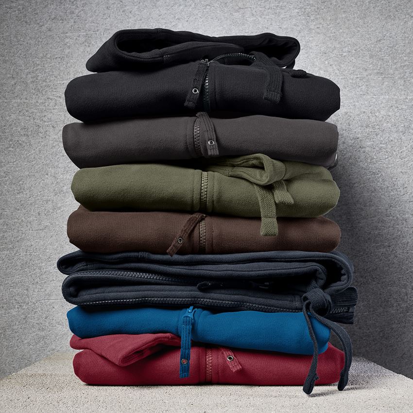 Shirts, Pullover & more: Hooded jacket cotton e.s.roughtough + titanium 2
