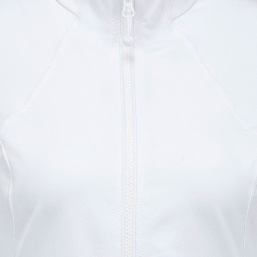 Topics: e.s. Functional sweat jacket solid, ladies' + white 2