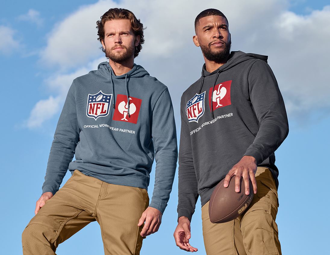 Collaborations: NFL Hoodie cotton + oxidblue 1