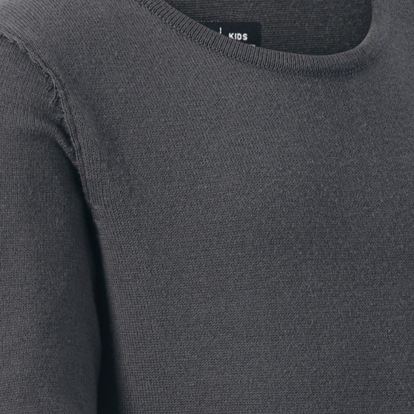 Shirts, Pullover & more: Knitted pullover e.s.iconic, children's + carbongrey 2