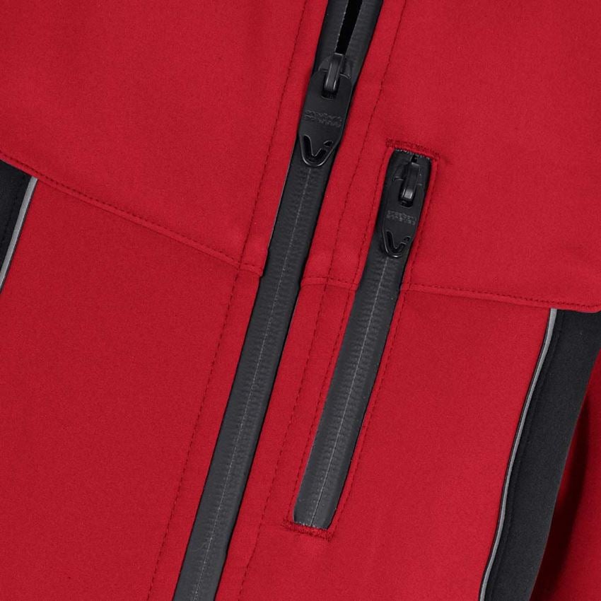 Jackets: Softshell jacket e.s.vision, children’s + red/black 2