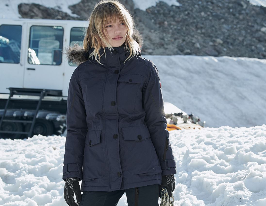 Plumbers / Installers: Winter parka e.s.vision, ladies' + pacific