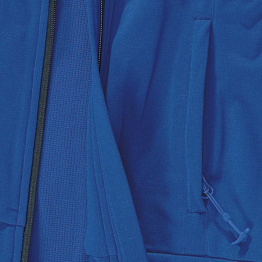 Work Jackets: FIBERTWIN®clima-pro jacket e.s.motion 2020,ladies' + gentianblue/graphite 2