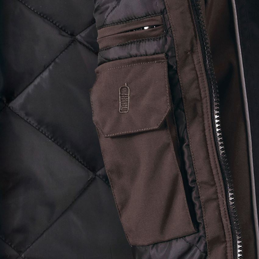 Topics: Pilot jacket e.s.image  + brown/black 2