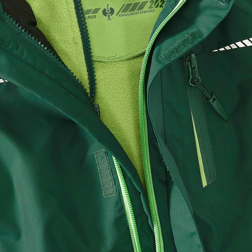 Topics: 3 in 1 functional jacket e.s.motion 2020,  childr. + green/seagreen 2