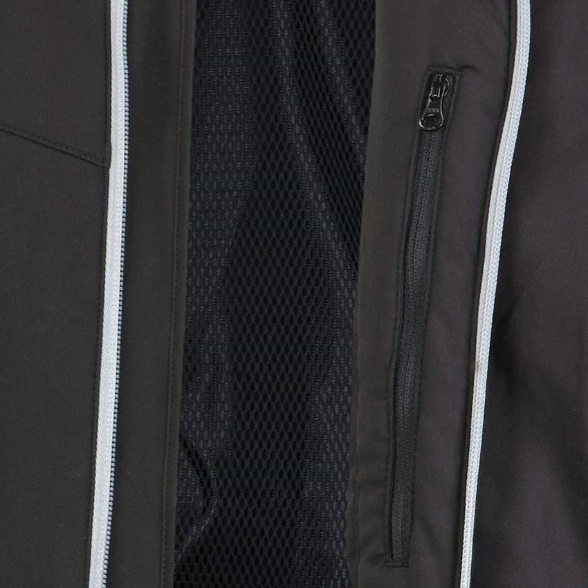 Plumbers / Installers: Winter softshell jacket e.s.motion 2020, men's + black/platinum 2
