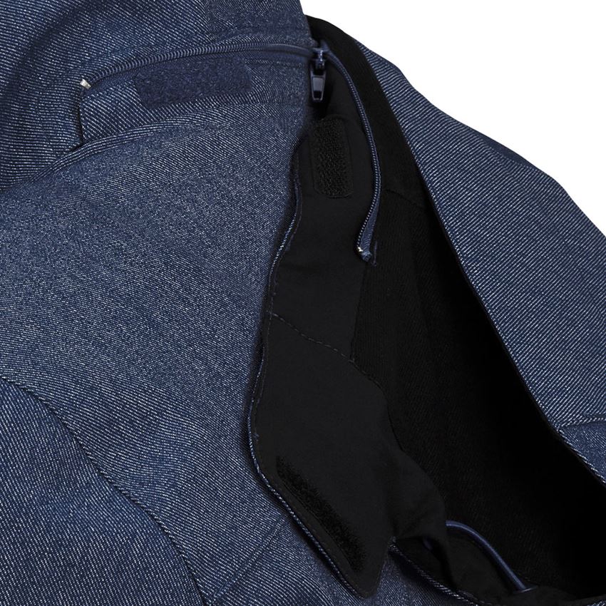 Work Jackets: Functional jacket e.s.motion denim, ladies' + indigo 2