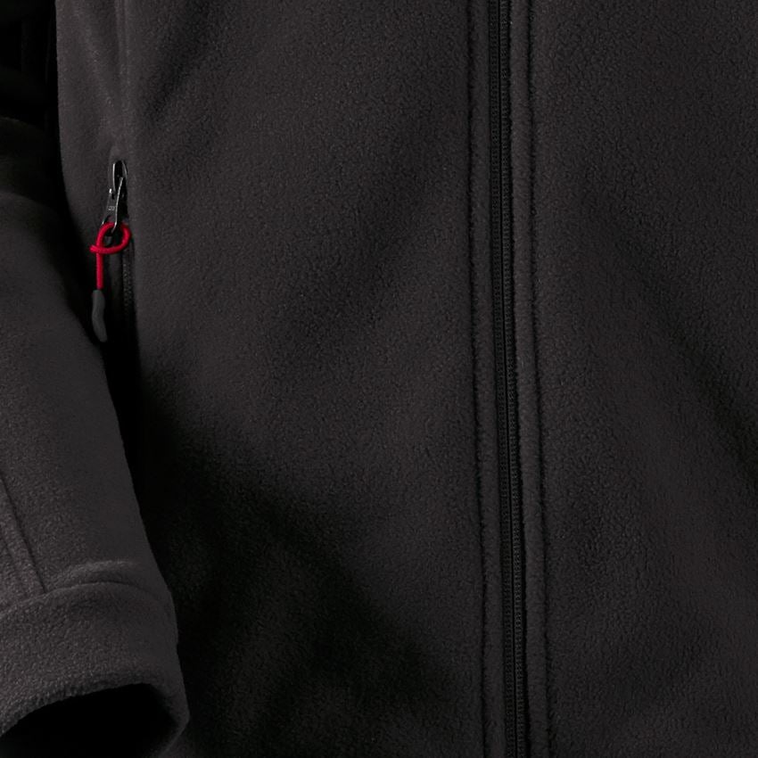 Work Jackets: Fleece jacket e.s.classic + black 2