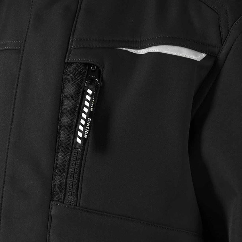 Jackets: Children's softshell jacket e.s.motion + black 2